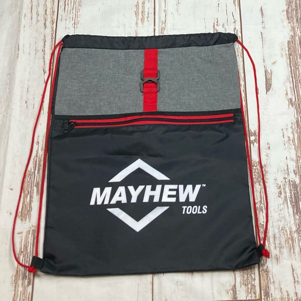 Cinch Bag MAYHEM Tools Black Gray & Red